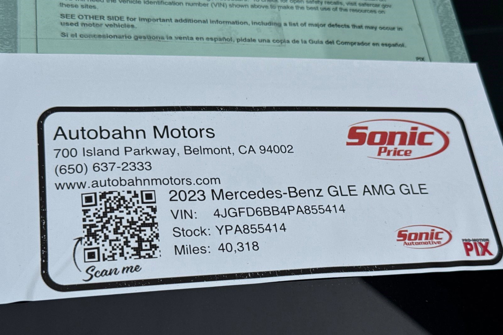 Certified 2023 Mercedes-Benz GLE 53 AMG 4MATIC Coupe image 18