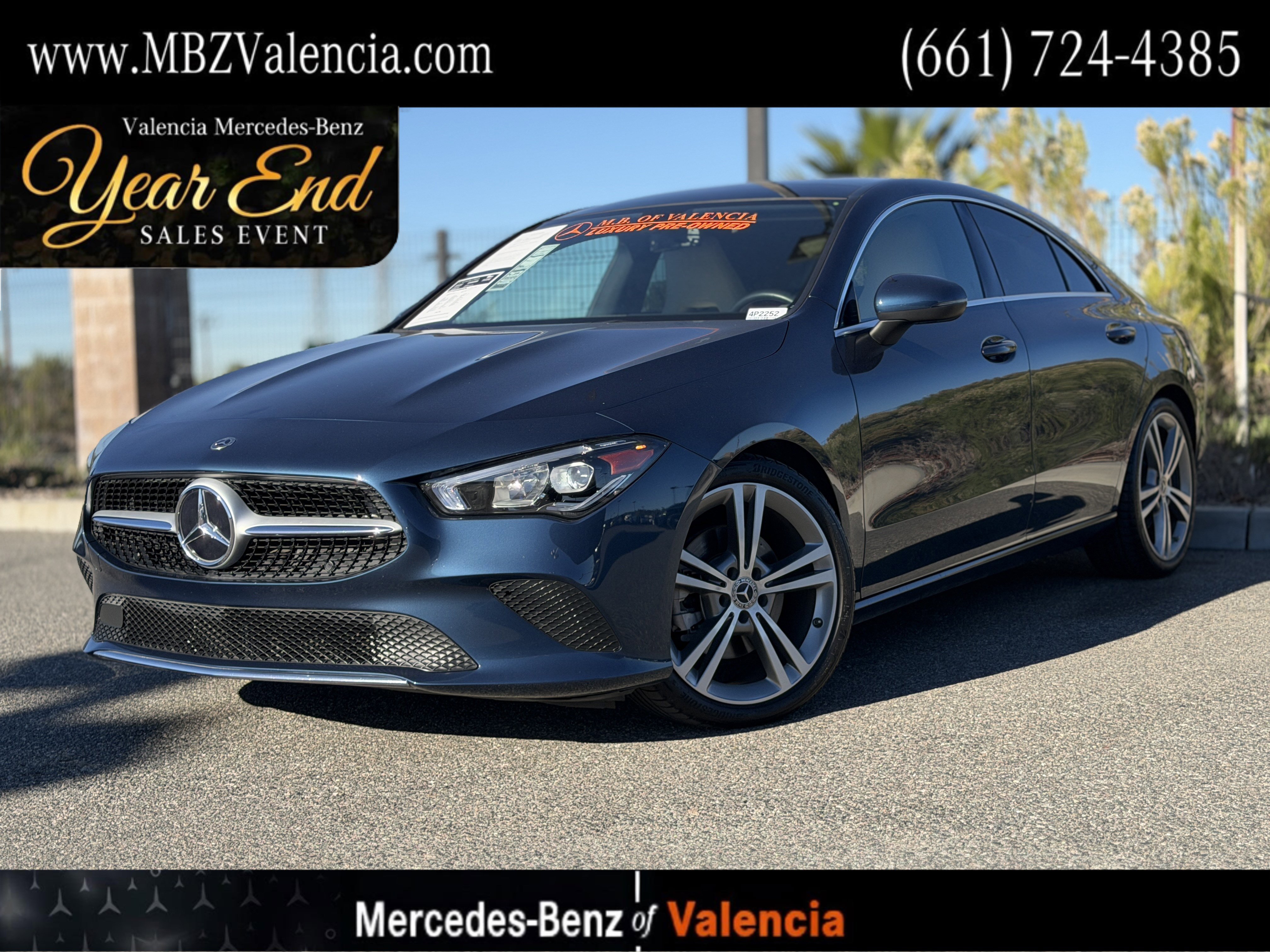 Certified 2020 Mercedes-Benz CLA 250 w/ Premium Package