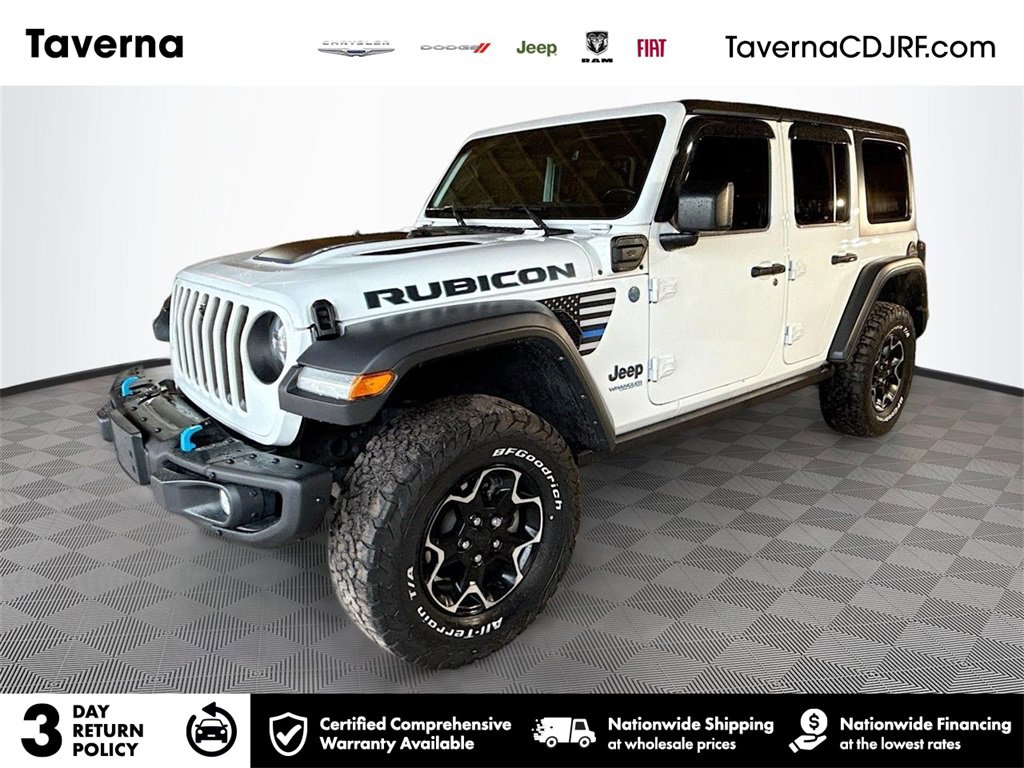 Used 2022 Jeep Wrangler Unlimited Rubicon 4xe w/ Dual Top Group