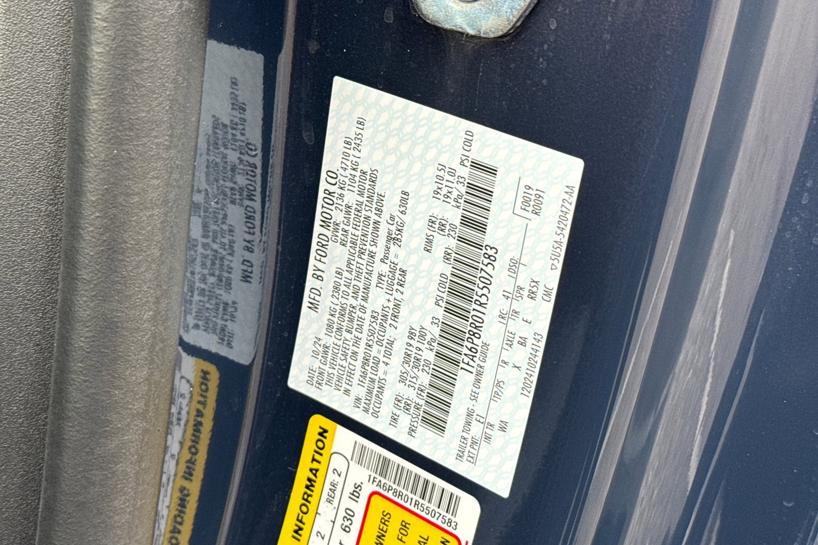 Used 2024 Ford Mustang Dark Horse w/ Dark Horse Handlin Package image 28