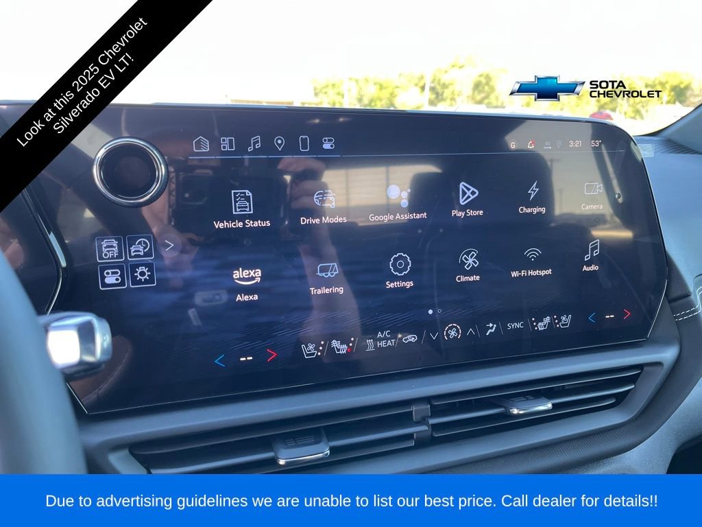New 2025 Chevrolet Silverado EV LT image 18