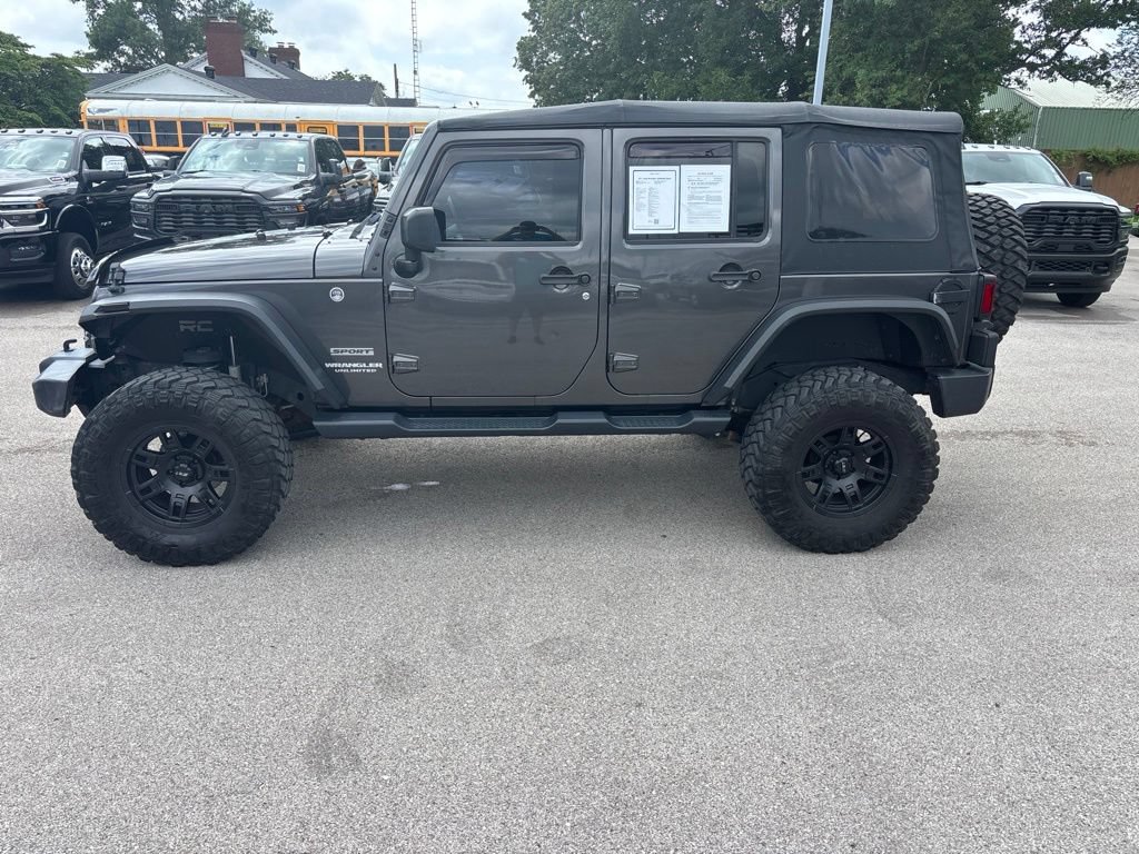 Used 2017 Jeep Wrangler Unlimited Sport w/ Quick Order Package 24S AWD/4WD image 2
