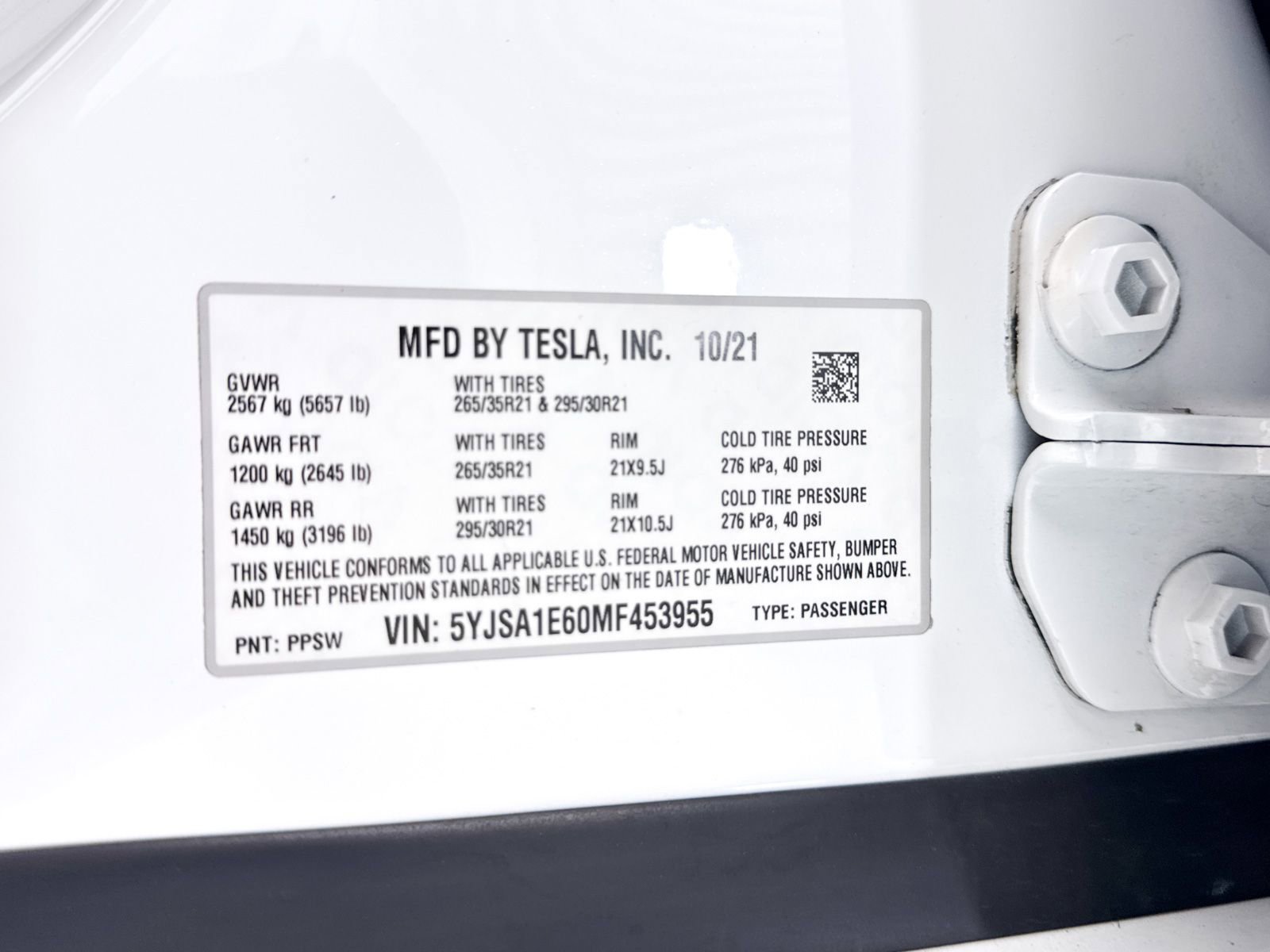 Used 2021 Tesla Model S Plaid image 40