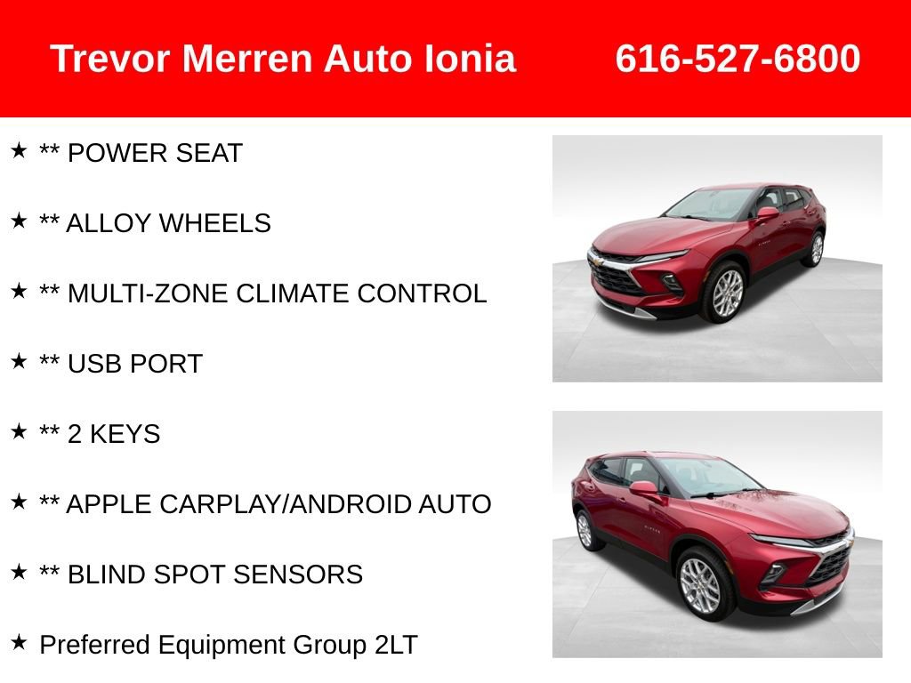 Used 2023 Chevrolet Blazer LT w/ Driver Confidence Package image 14