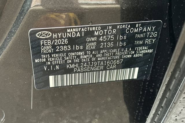 New 2026 Hyundai Sonata Blue image 23