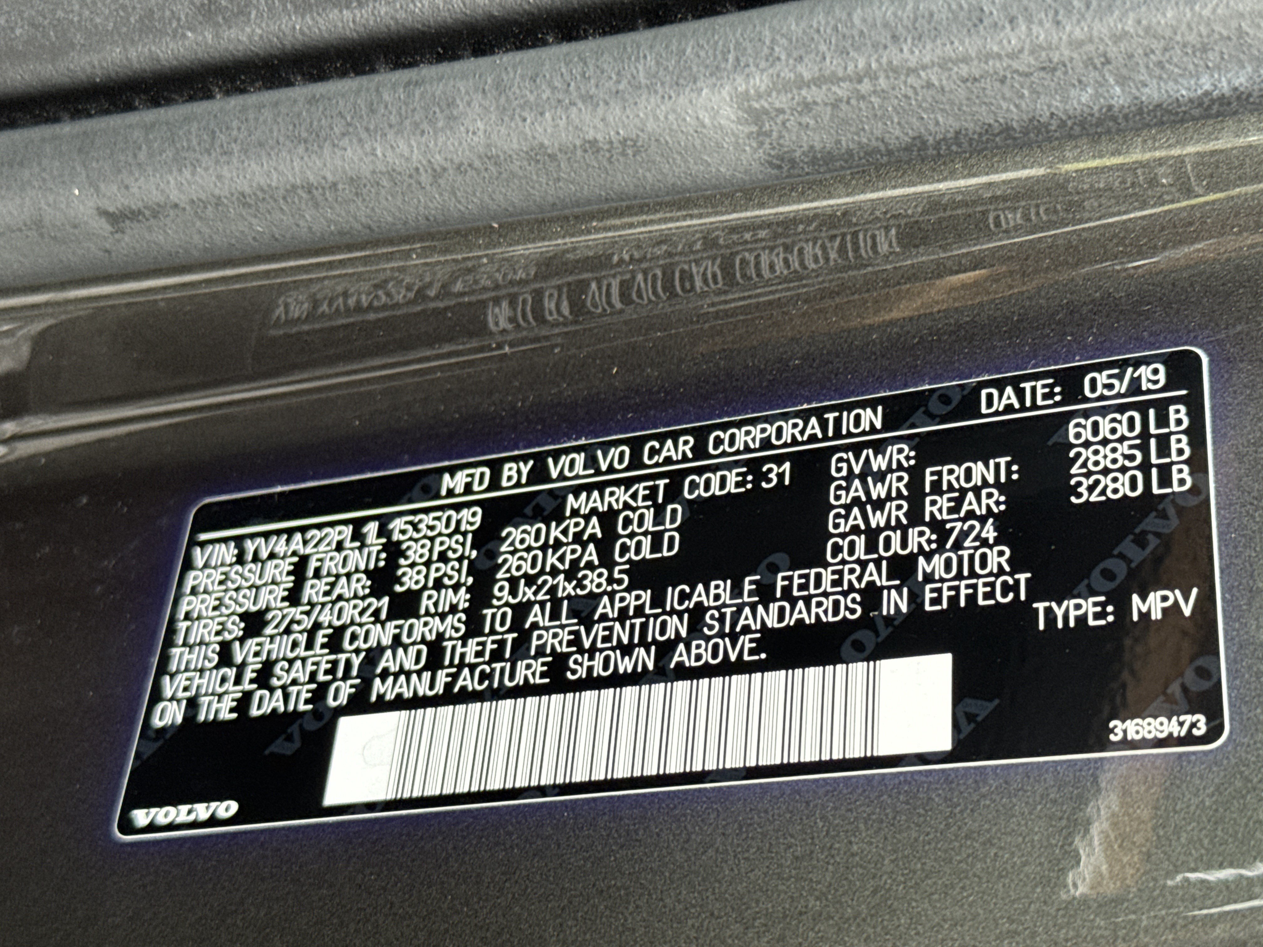 Used 2020 Volvo XC90 T6 Inscription AWD/4WD image 39