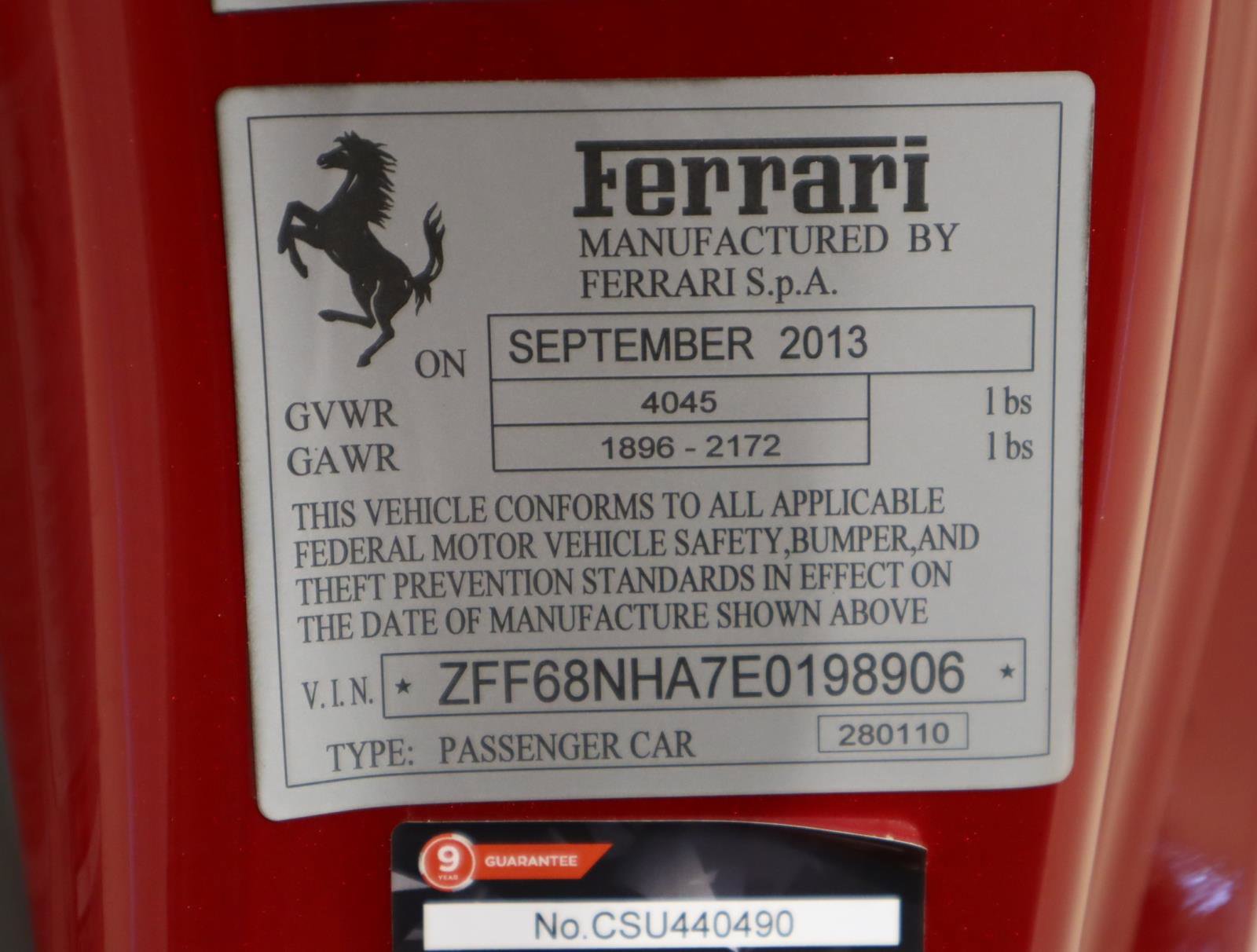 Certified 2014 Ferrari 458 Spider image 40