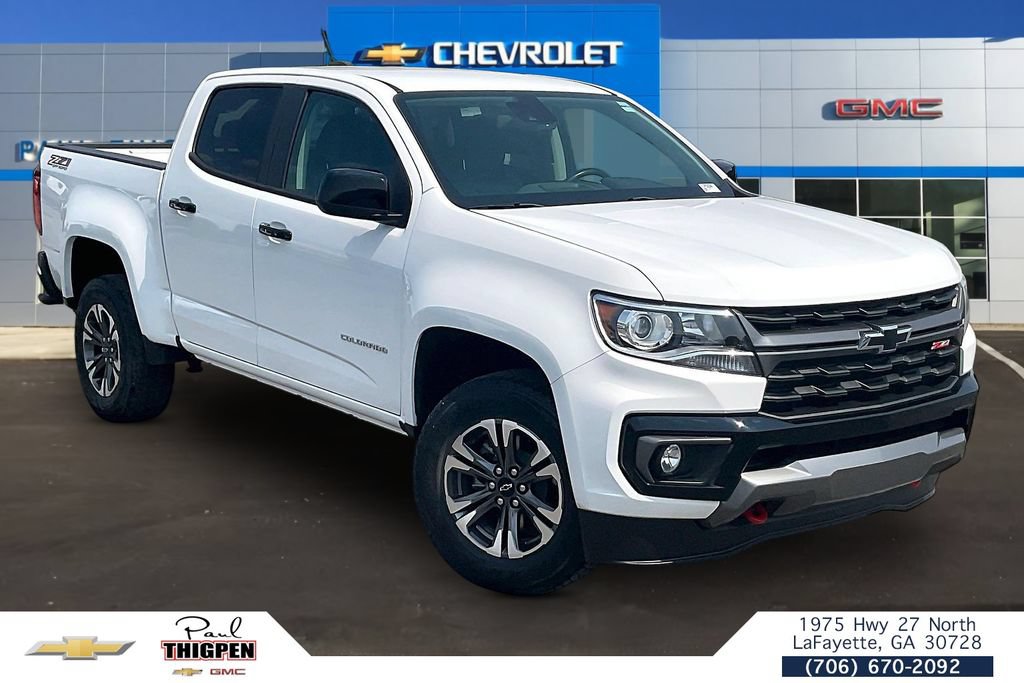 Used 2021 Chevrolet Colorado Z71 w/ Safety Package AWD/4WD image 1