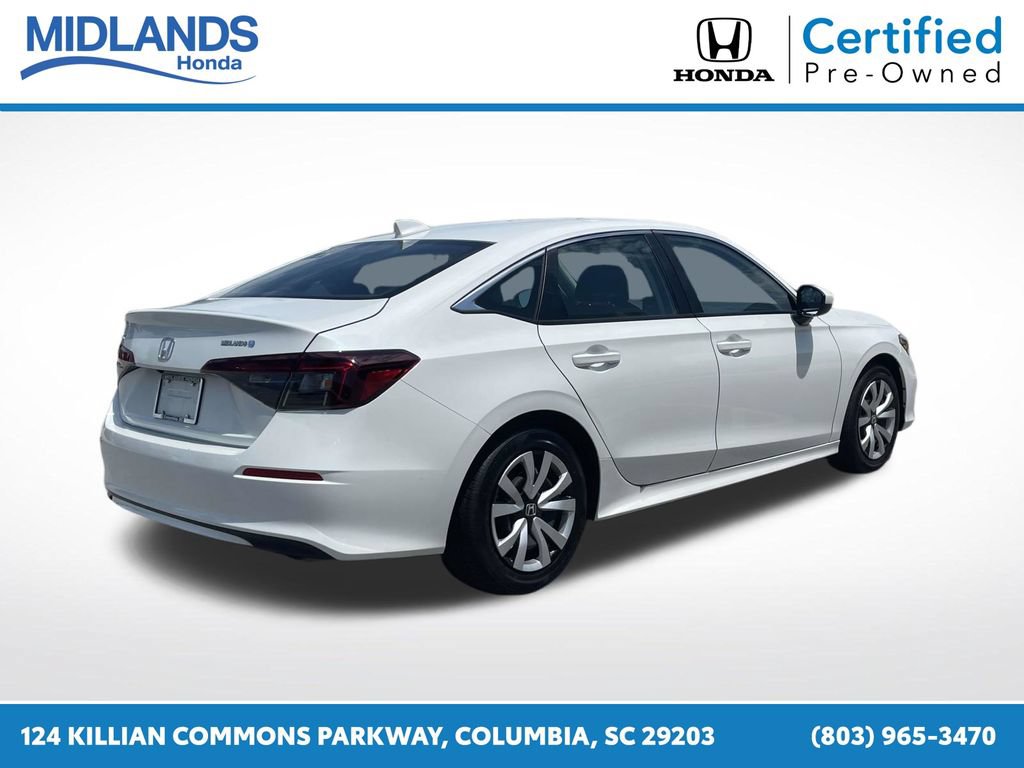 Certified 2025 Honda Civic LX image 6