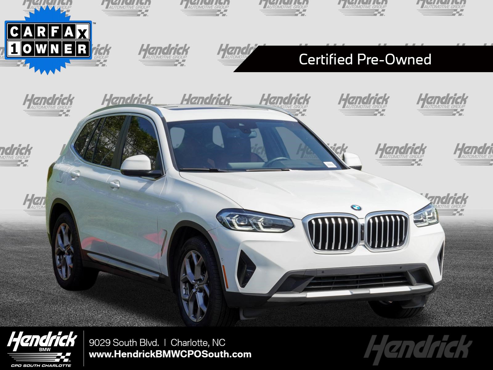 Certified 2023 BMW X3 sDrive30i w/ Premium Package RWD image 1