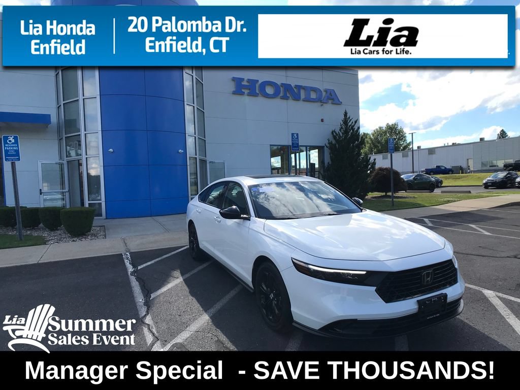 Certified 2025 Honda Accord SE