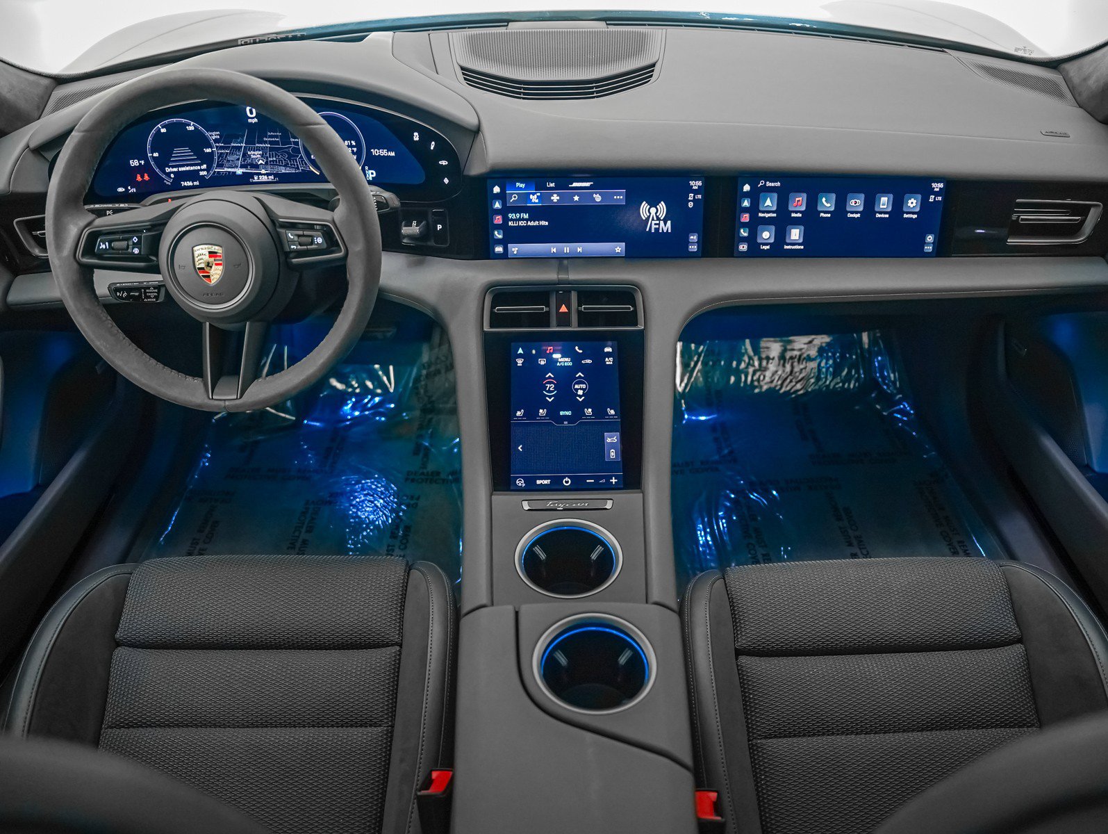 Certified 2024 Porsche Taycan 4S w/ Technology Package (P6F) image 14