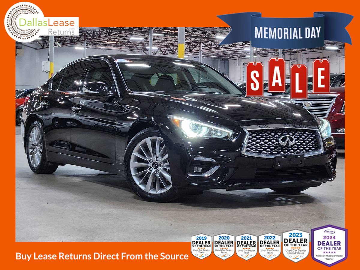 Used 2022 INFINITI Q50 Luxe w/ Cargo Package RWD video 1
