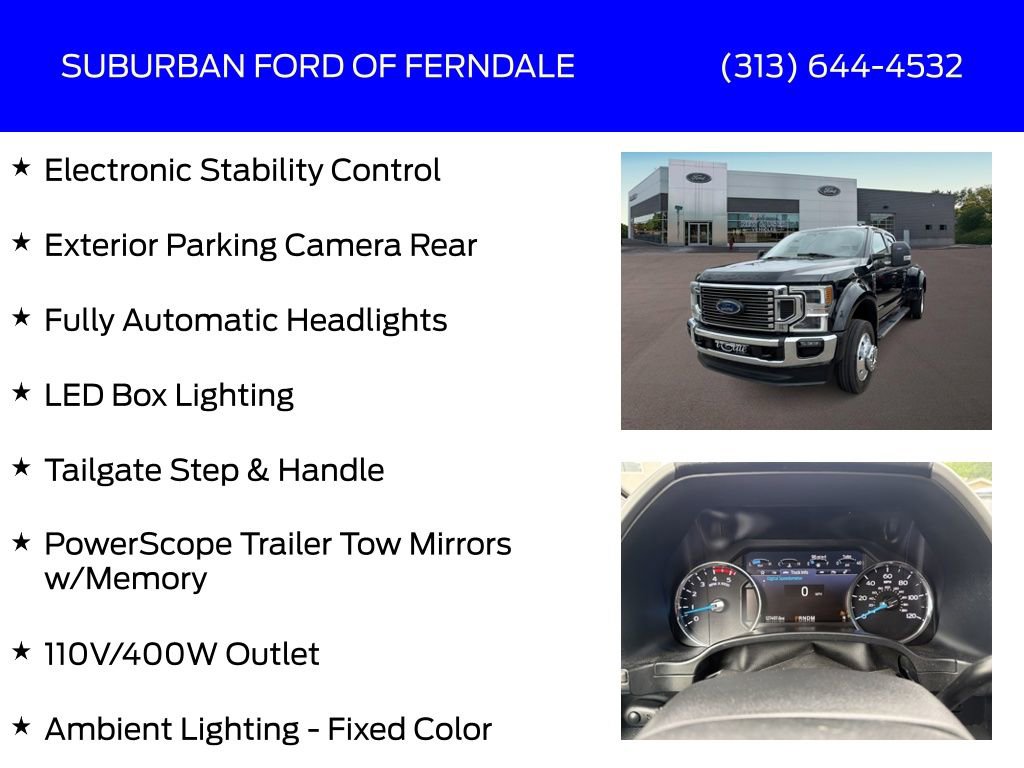 Used 2021 Ford F450 Lariat w/ Lariat Ultimate Package AWD/4WD image 21