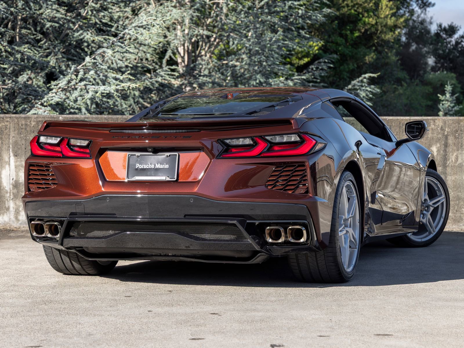 Used 2022 Chevrolet Corvette Stingray Preferred Cpe w/ Engine Appearance Package RWD image 12
