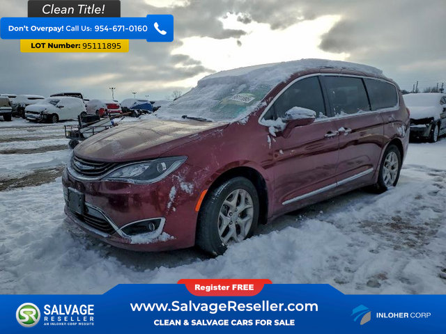 Used 2018 Chrysler Pacifica Limited w/ Advanced Safetytec Group image 1