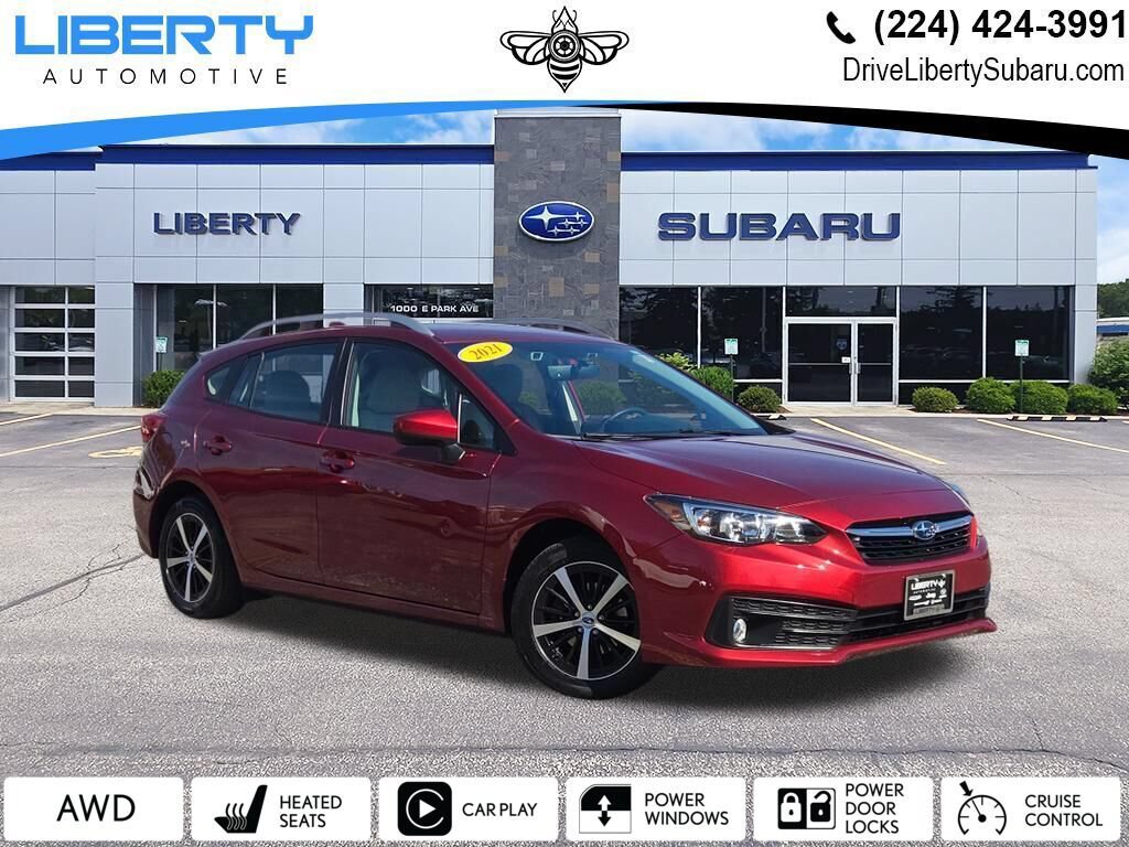 Used 2021 Subaru Impreza 2.0i Premium AWD/4WD image 1