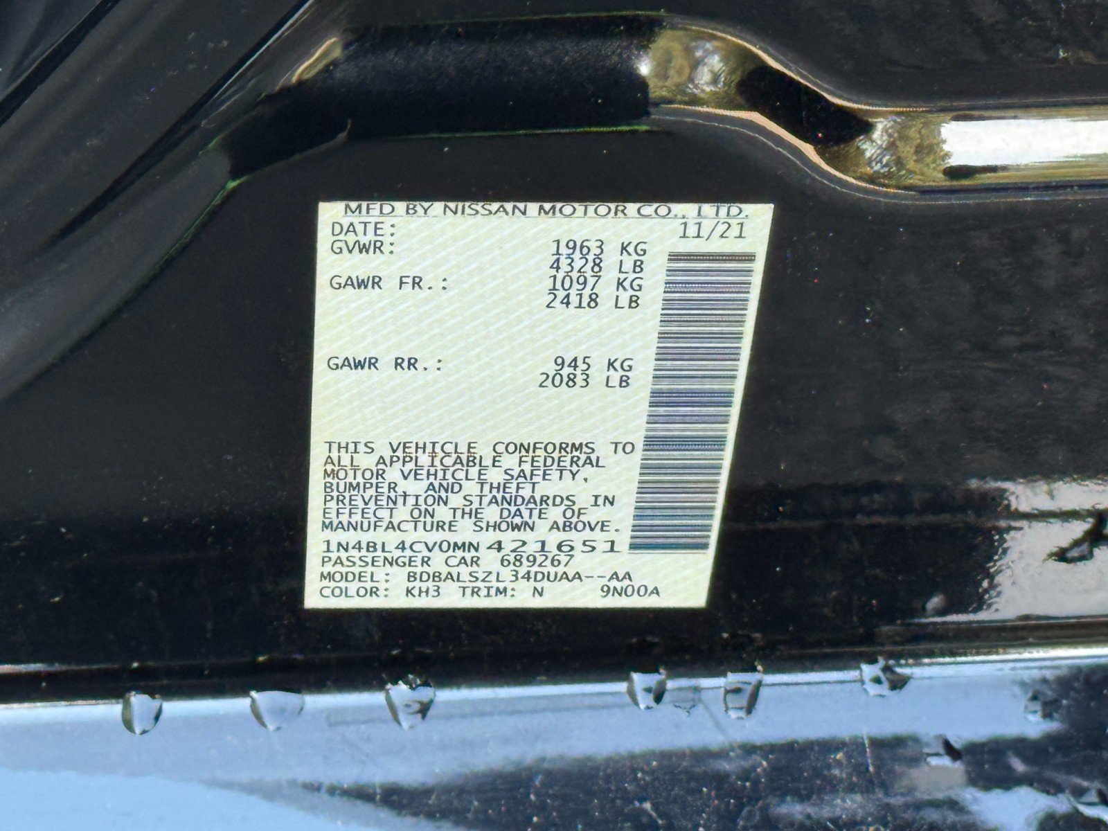 Used 2021 Nissan Altima 2.5 SR w/ SR Premium Package FWD image 40