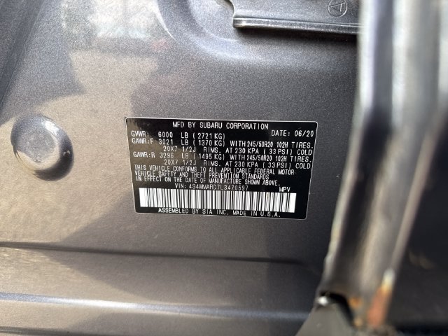Used 2020 Subaru Ascent Touring AWD/4WD image 17