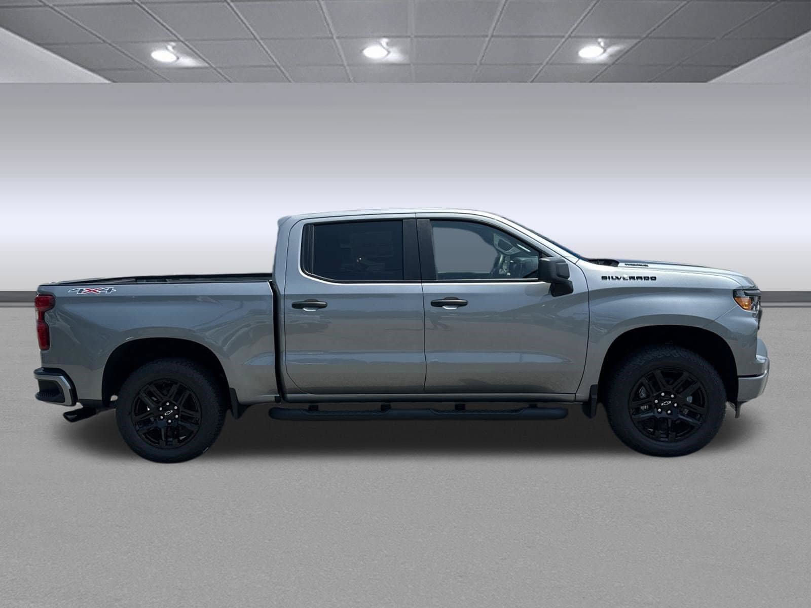 New 2026 Chevrolet Silverado 1500 Custom w/ Turbomax Blackout Package AWD/4WD image 2