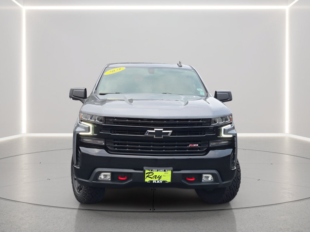Certified 2021 Chevrolet Silverado 1500 LT Trail Boss w/ LPO, Dark Essentials Package AWD/4WD image 2