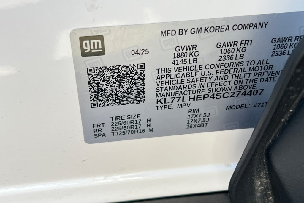 Used 2025 Chevrolet Trax LT w/ LT Convenience Package FWD image 29