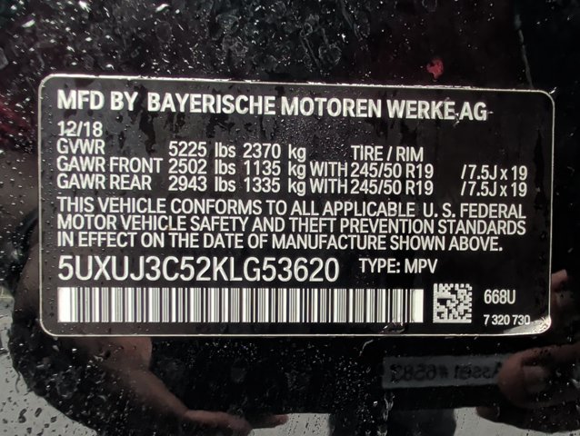 Used 2019 BMW X4 xDrive30i w/ Convenience Package AWD/4WD image 30