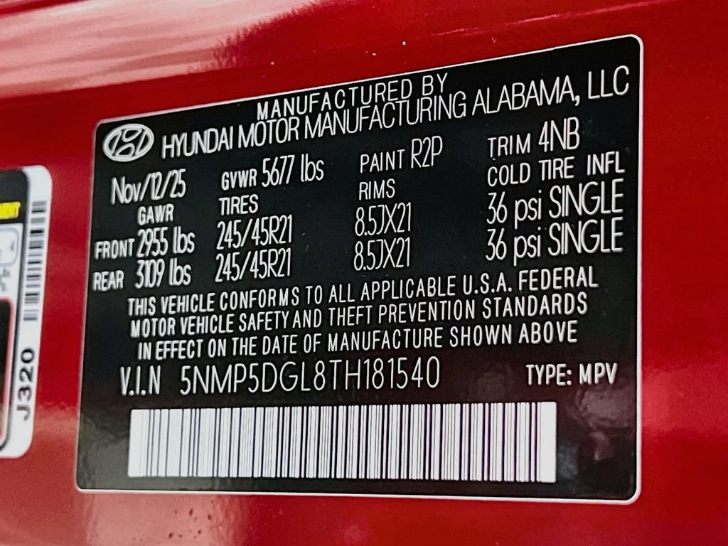 New 2026 Hyundai Santa Fe Calligraphy AWD/4WD image 25