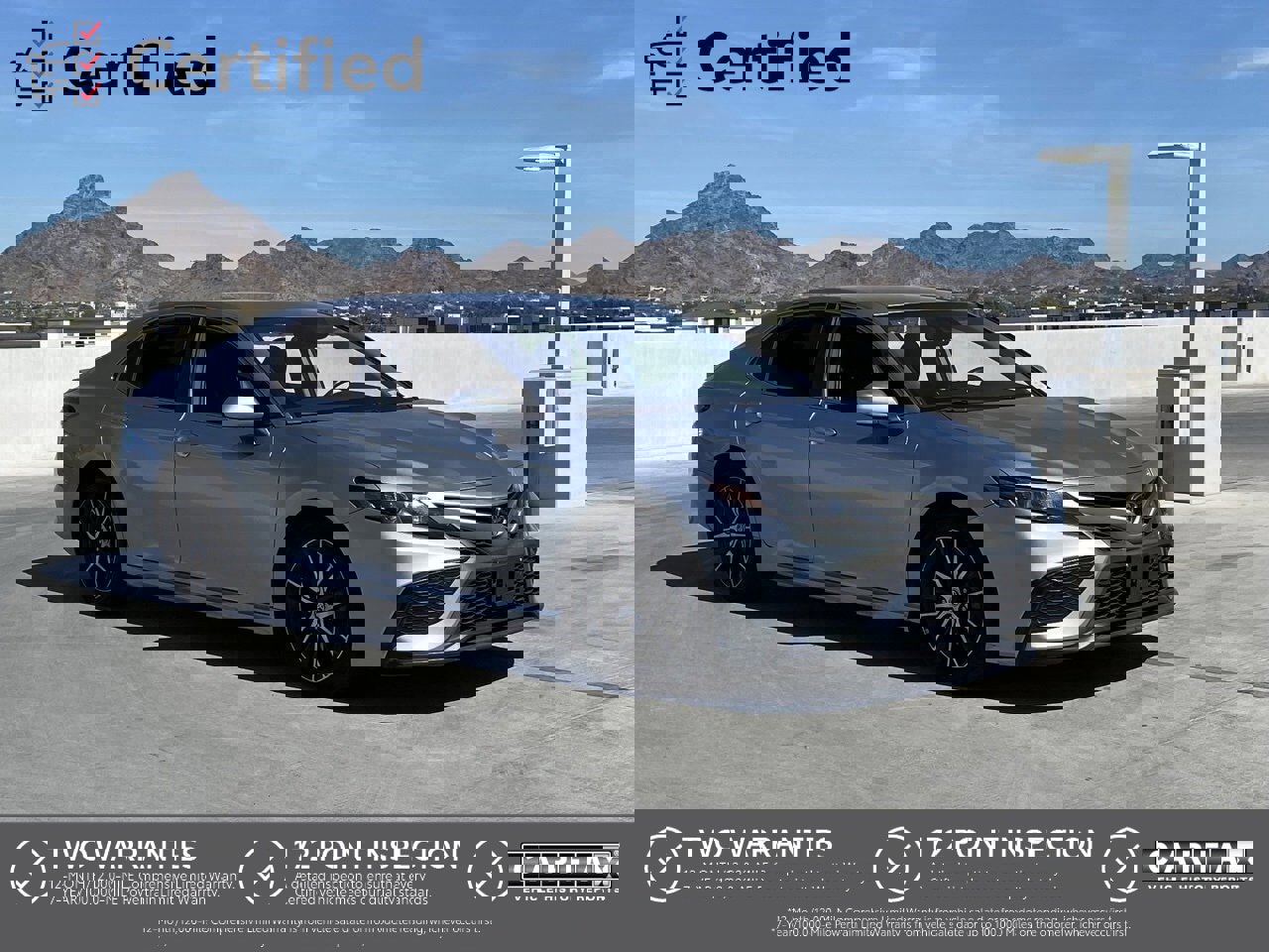 Used 2022 Toyota Camry SE image 1