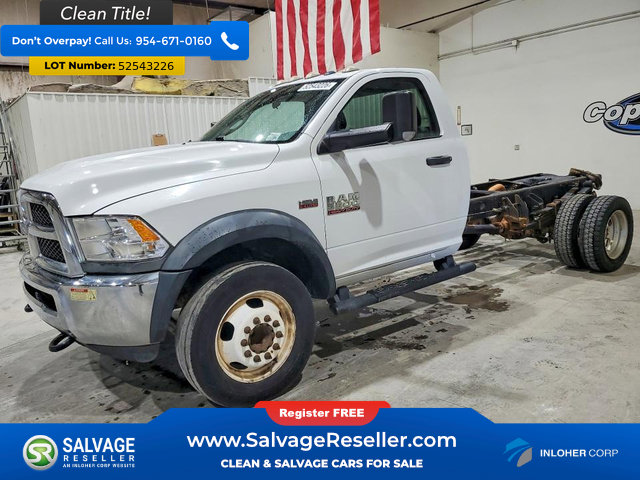 Used 2017 RAM 5500 Tradesman w/ Power & Remote Entry Group RWD image 1