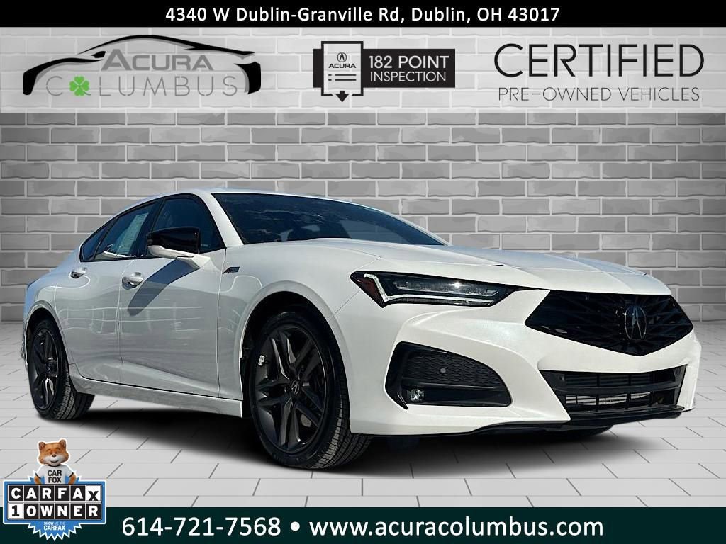 Certified 2025 Acura TLX SH-AWD w/ A-SPEC Pkg