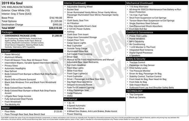 Used 2019 Kia Soul w/ Convenience Package image 5