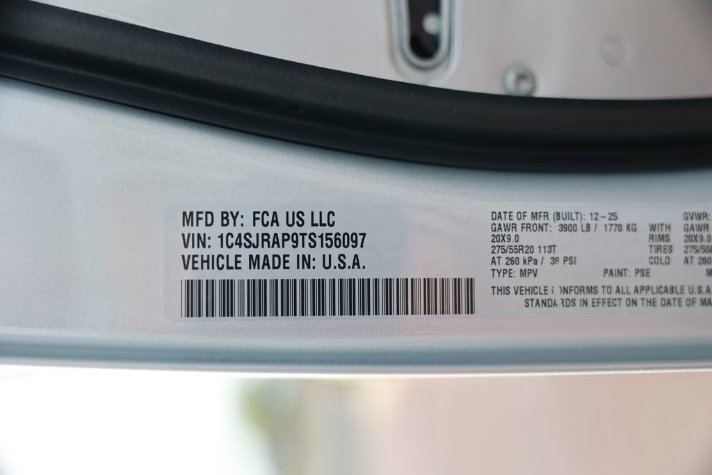 New 2026 Jeep Grand Wagoneer L 2WD w/ 8-Passenger Seating Package image 37