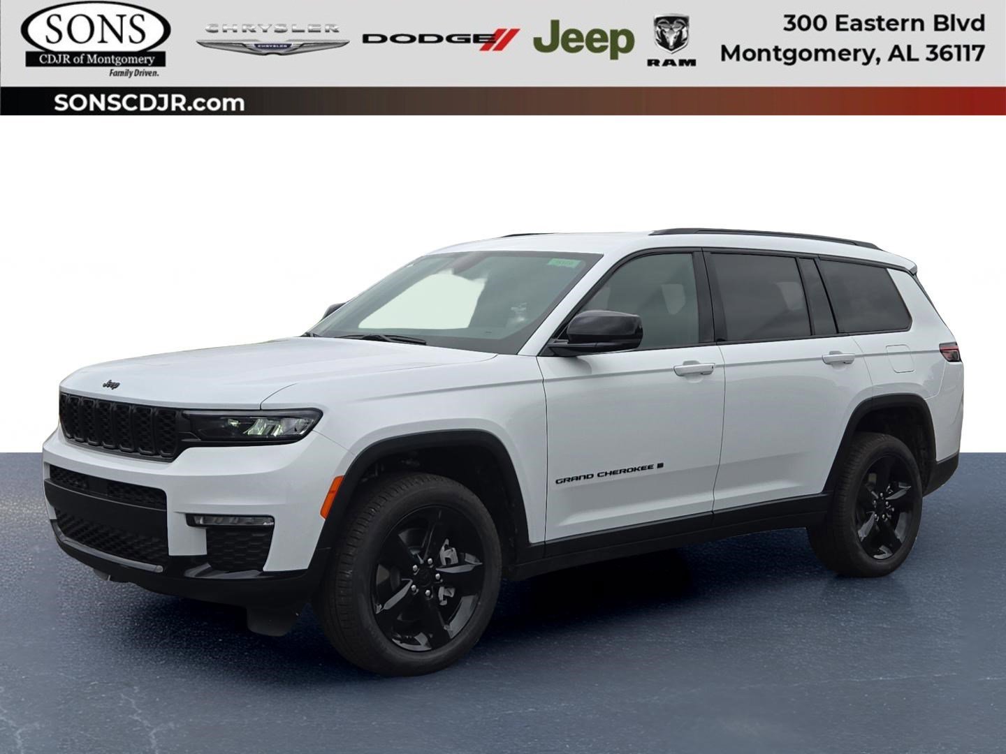 New 2025 Jeep Grand Cherokee L Limited w/ Black Appearance Package
