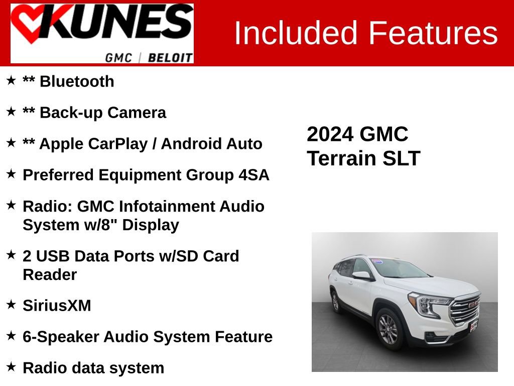 Used 2024 GMC Terrain SLT image 2