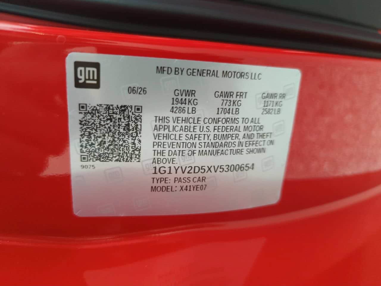 New 2027 Chevrolet Corvette Grand Sport RWD image 26