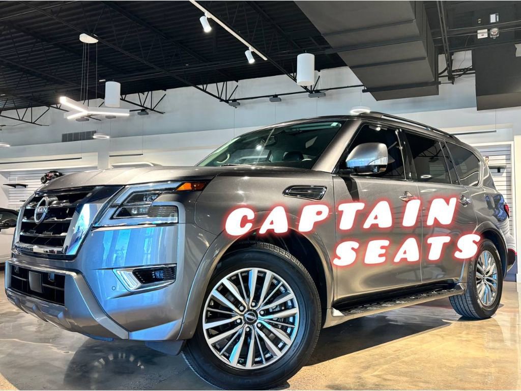 Used 2021 Nissan Armada SL w/ Captain's Chairs Package image 1