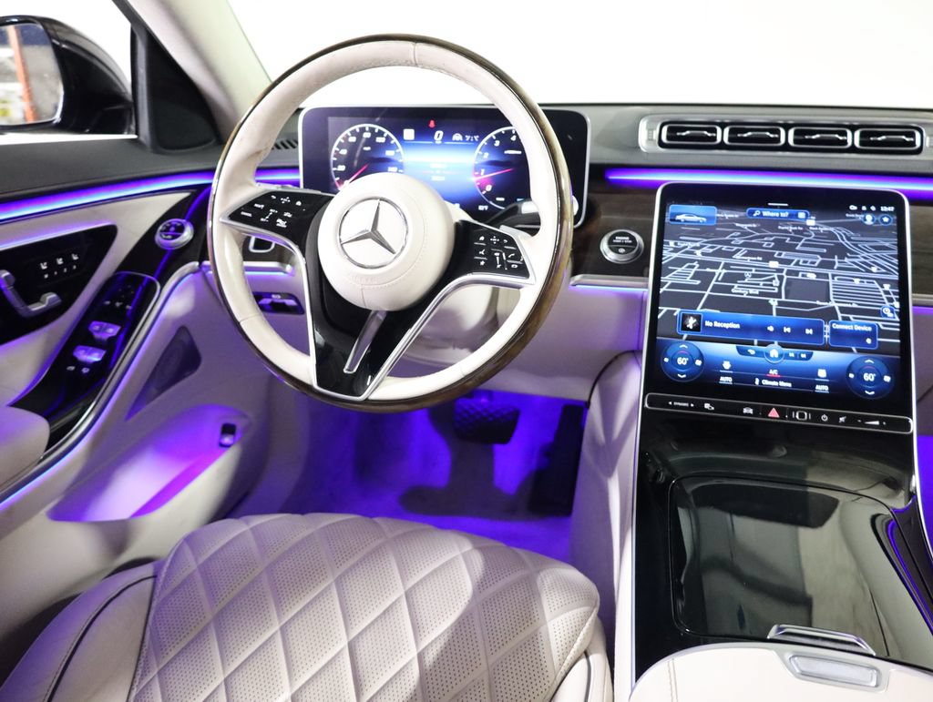 Certified 2022 Mercedes-Benz S 580 4MATIC Sedan w/ Rear Seat Package image 38
