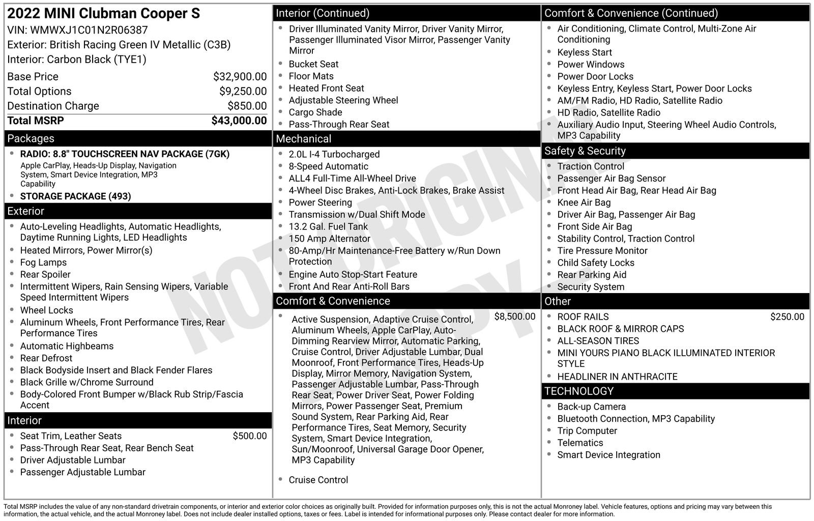 Used 2022 MINI Cooper Clubman S image 26