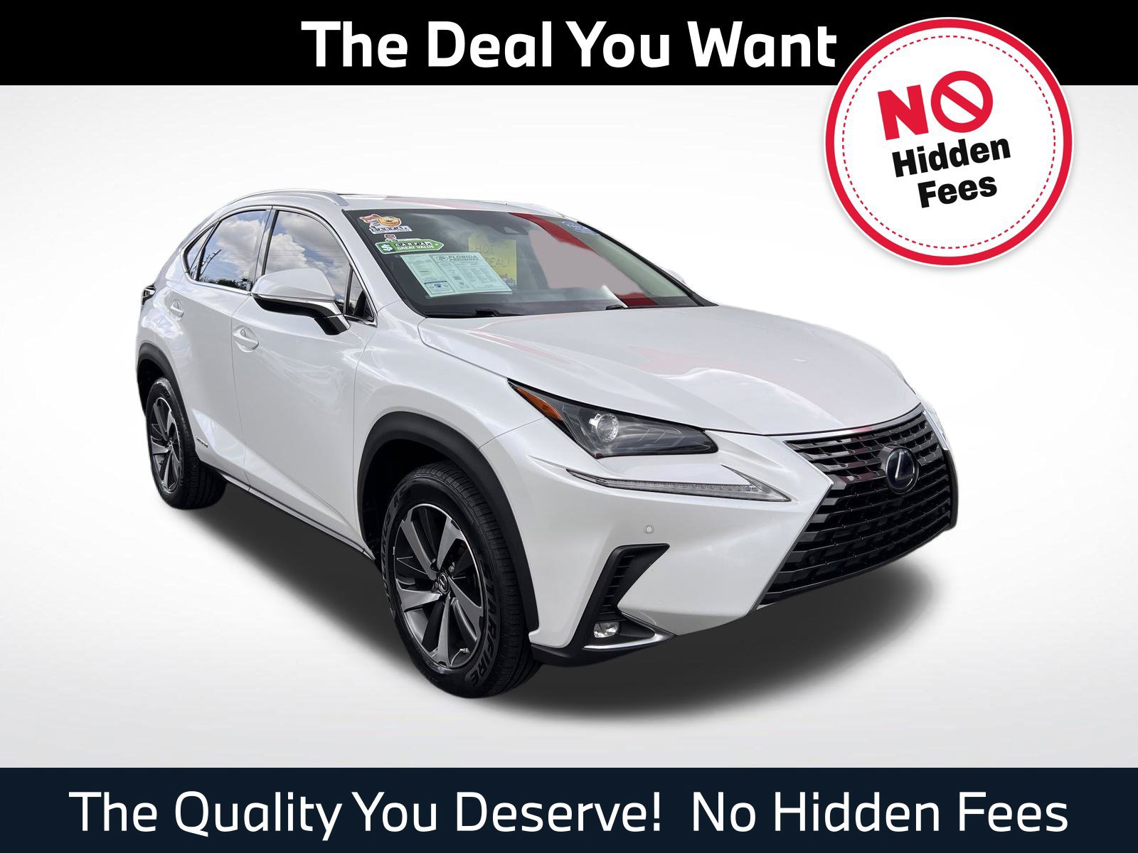 Used 2020 Lexus NX 300h AWD w/ Premium Package