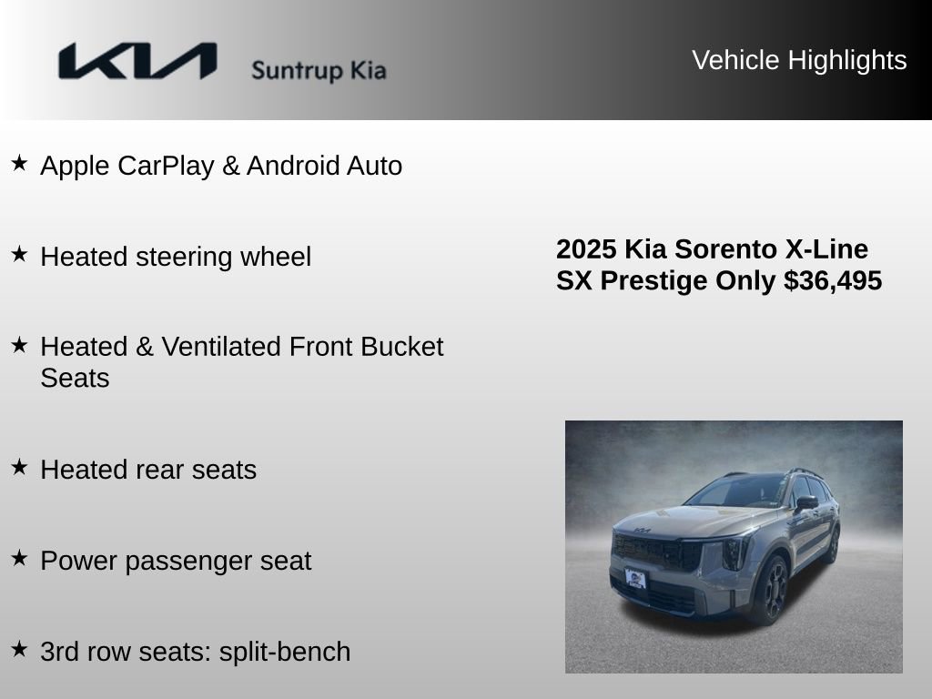 Used 2025 Kia Sorento SX Prestige image 15