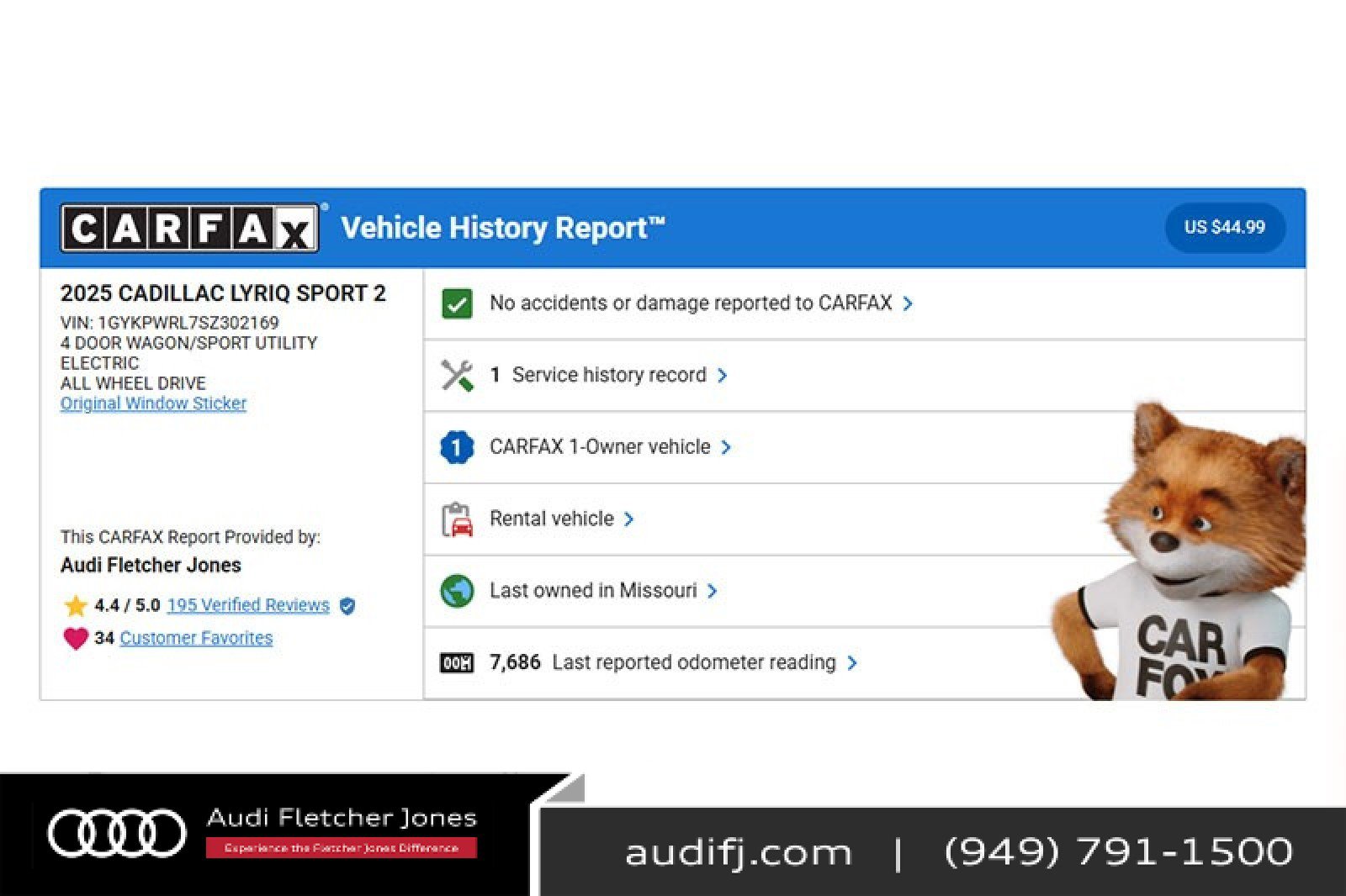 Used 2025 Cadillac Lyriq Sport image 2