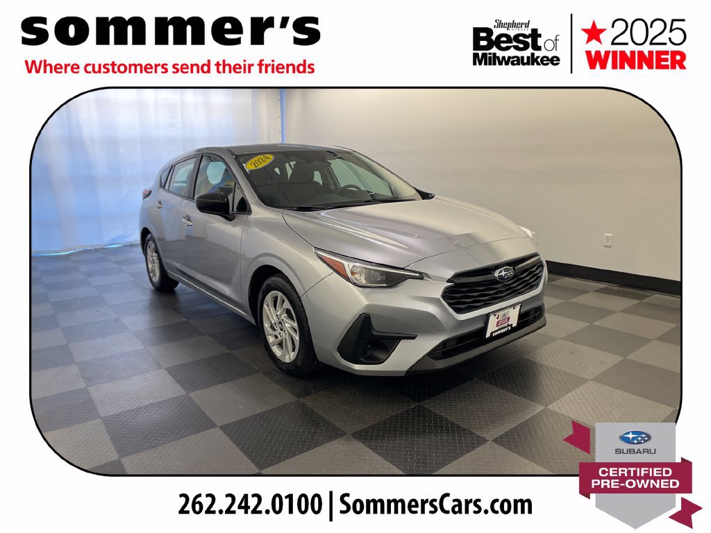 Certified 2024 Subaru Impreza 2.0i w/ Popular Package #1A AWD/4WD 360° Tour