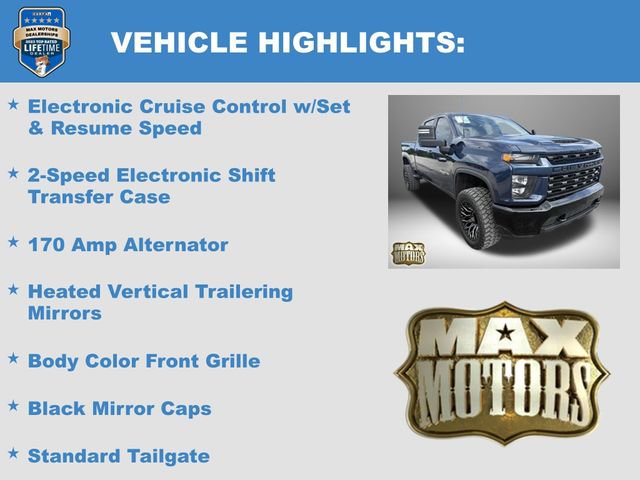 Used 2022 Chevrolet Silverado 2500 Custom w/ Custom Convenience Package AWD/4WD image 17
