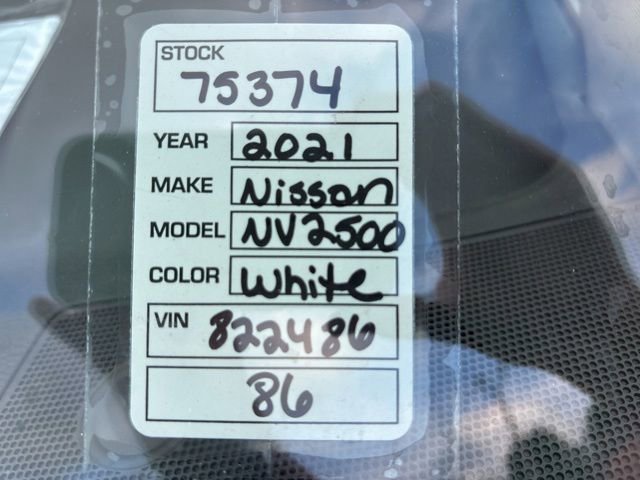Used 2021 Nissan NV 2500 SV RWD image 31