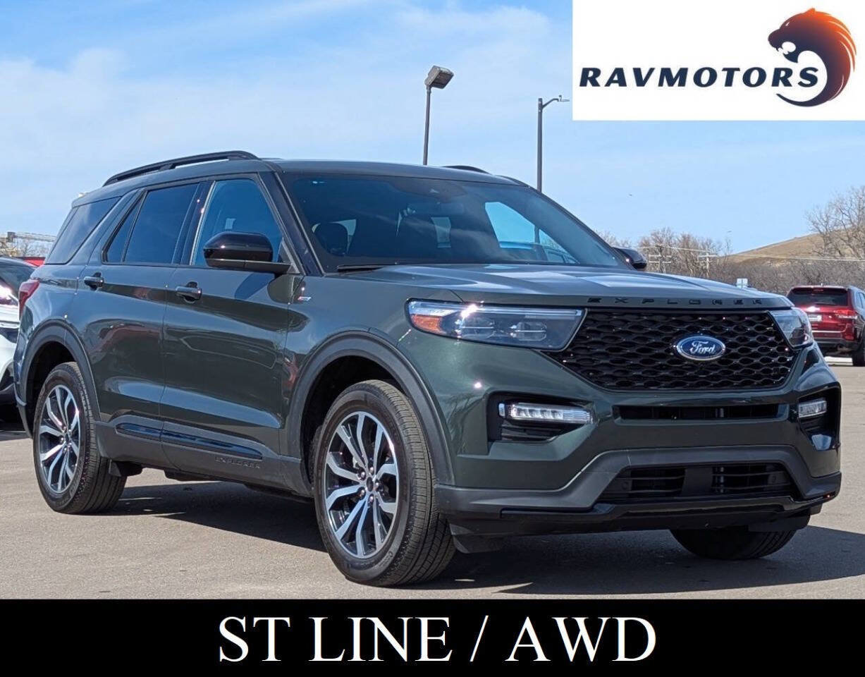 Used 2023 Ford Explorer ST-Line w/ Class IV Trailer Tow Package