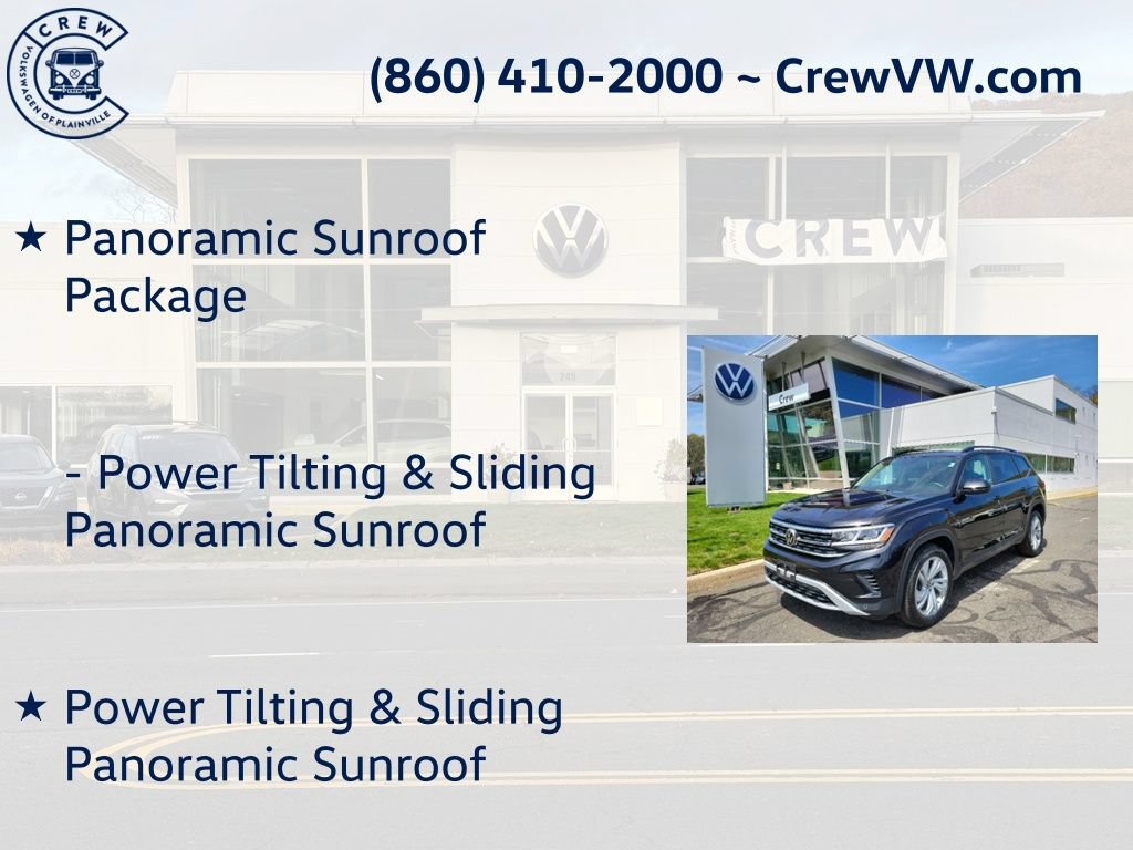 Certified 2022 Volkswagen Atlas SE w/ Panoramic Sunroof Package AWD/4WD image 6