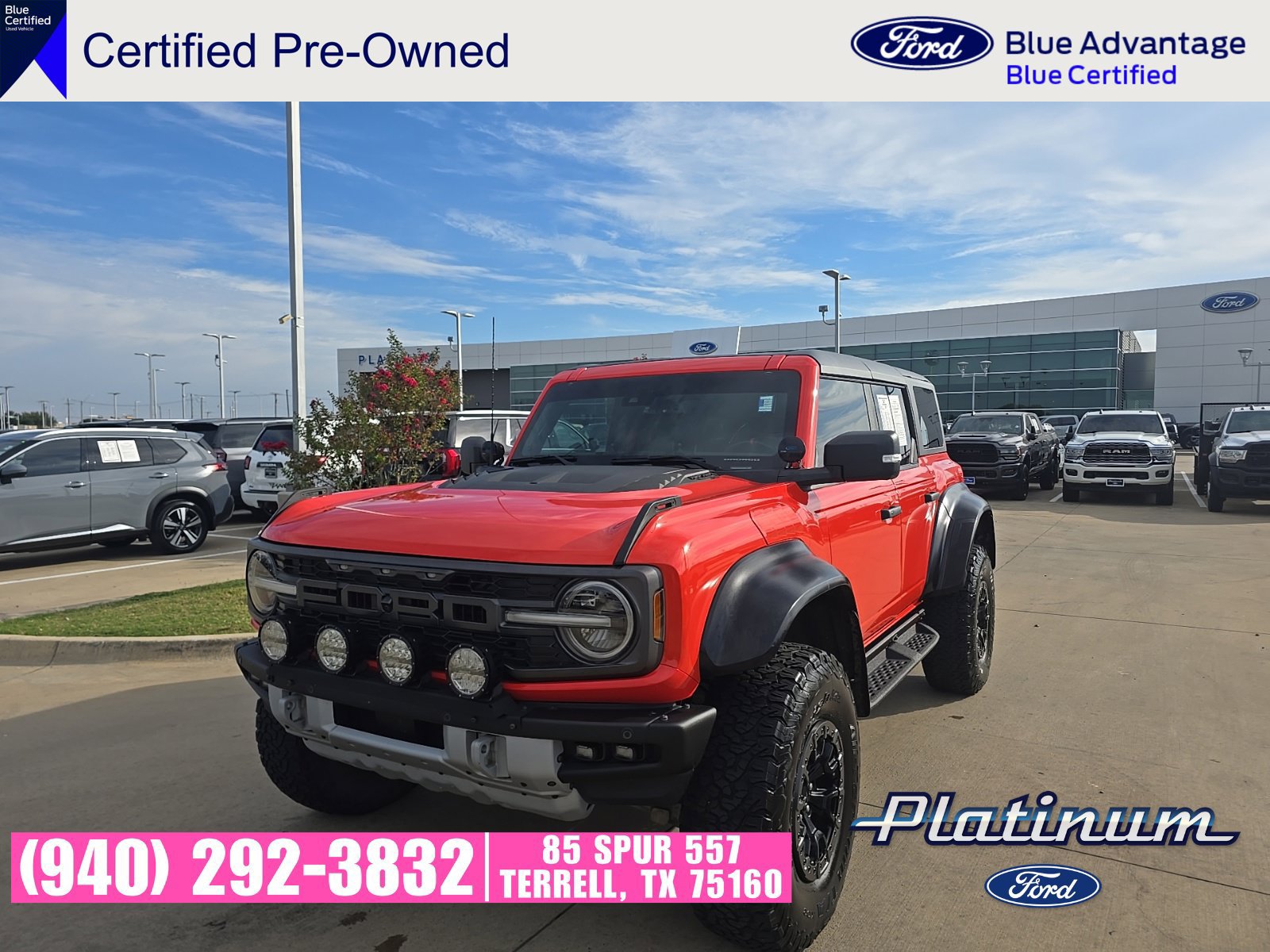 Used 2022 Ford Bronco Raptor AWD/4WD image 29
