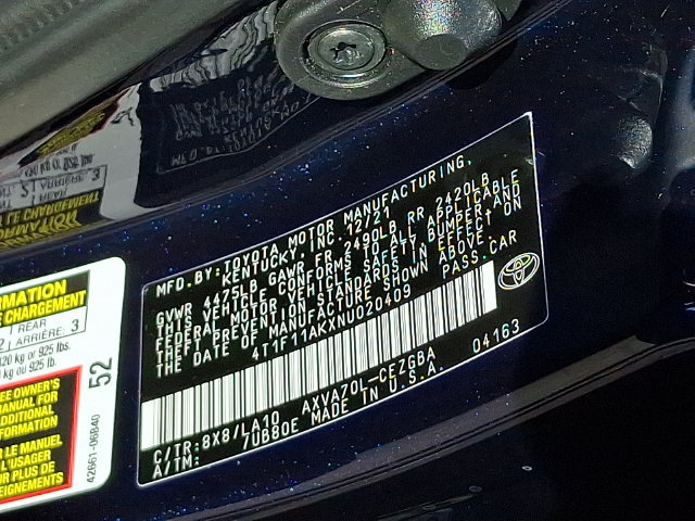 Used 2022 Toyota Camry XLE FWD image 28