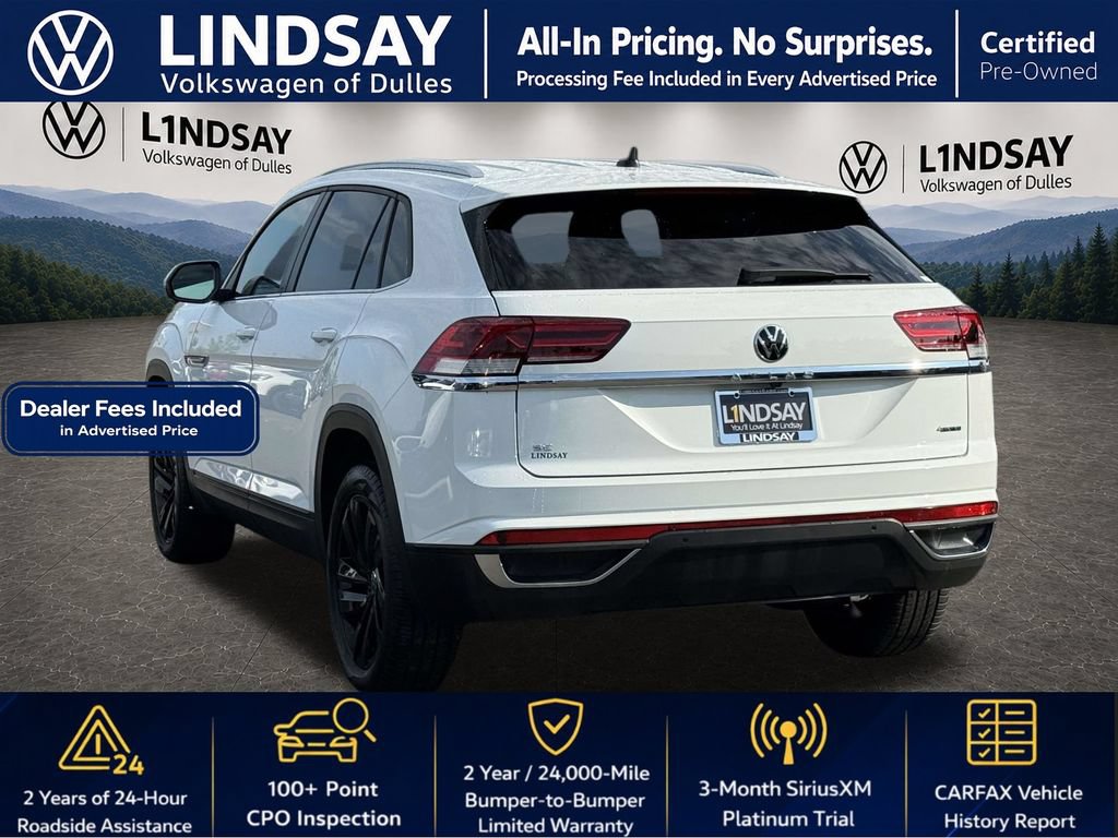 Used 2023 Volkswagen Atlas Cross Sport SE w/ Black Wheel Package AWD/4WD image 5